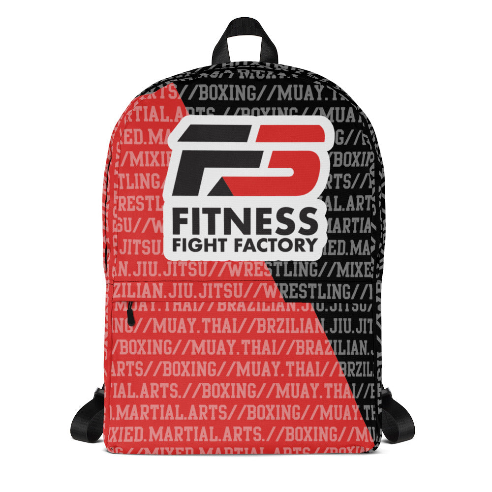 Backpack F3 Red and Black