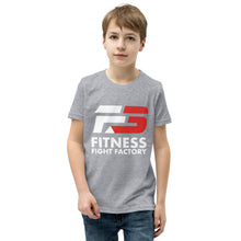 Load image into Gallery viewer, Kids F3 Red and White logo Short Sleeve T-Shirt
